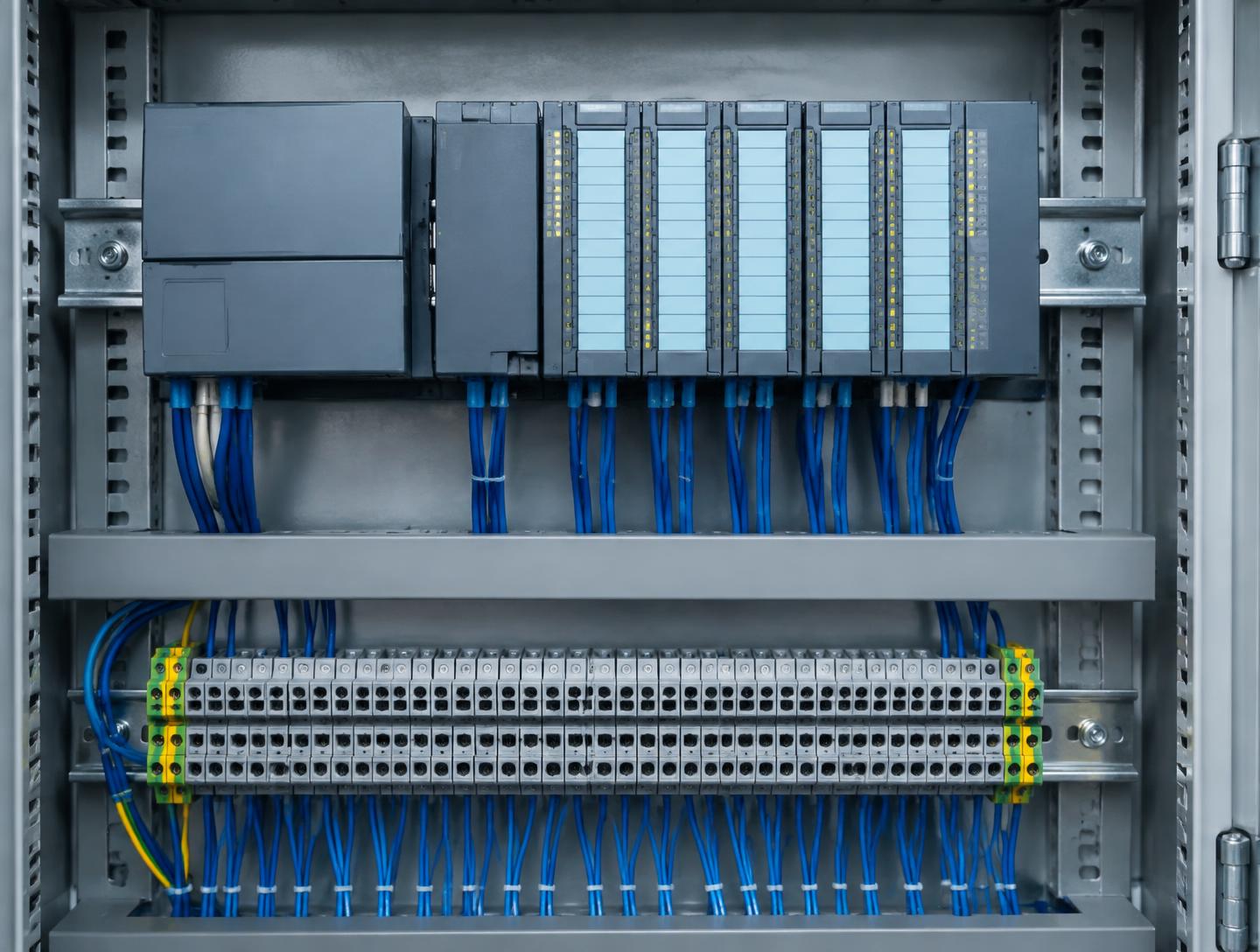 Wired industrial control panel